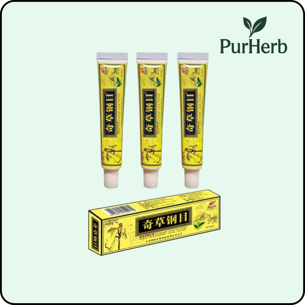 🌿 Purherb – Crème Naturelle Contre l’Eczéma et le Psoriasis