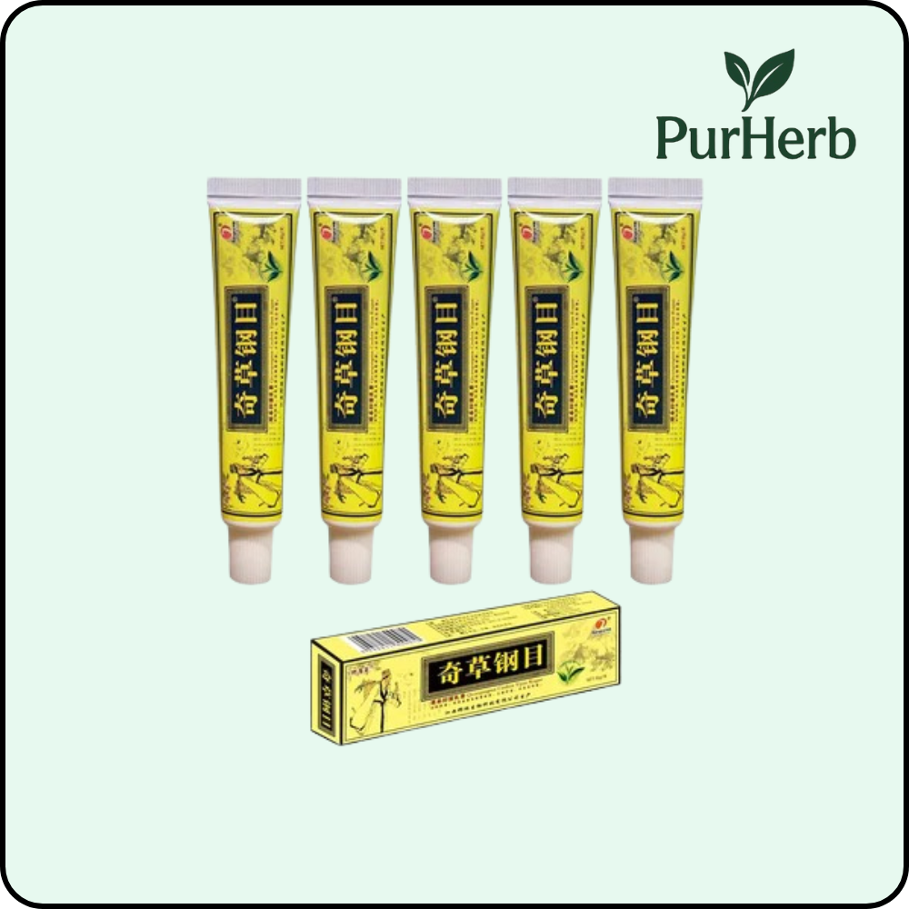 🌿 Purherb – Crème Naturelle Contre l’Eczéma et le Psoriasis